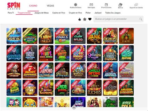Juega en el casino en vivo de Spin Palace .